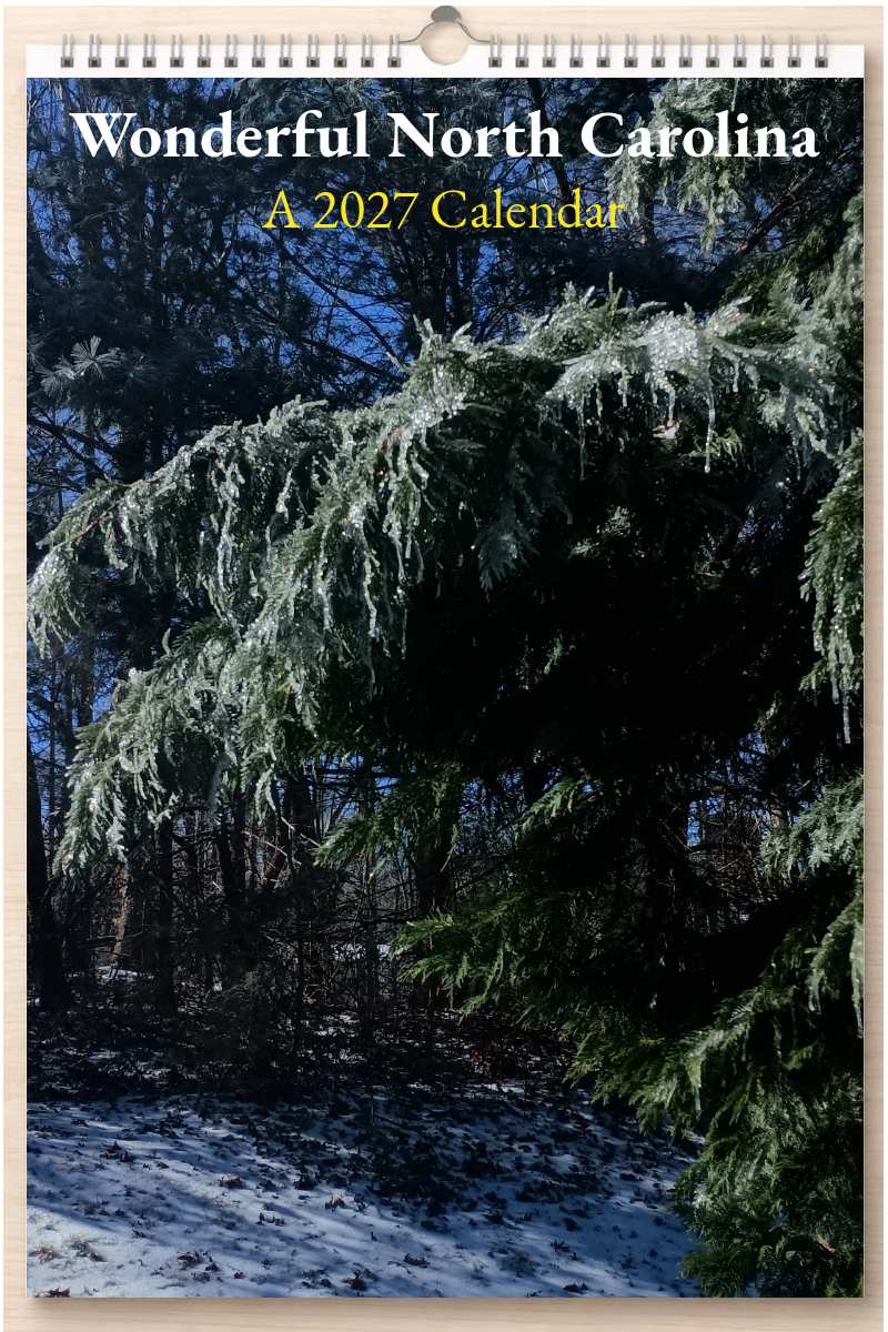 Wonderful North Carolina: A 2027 Calendar