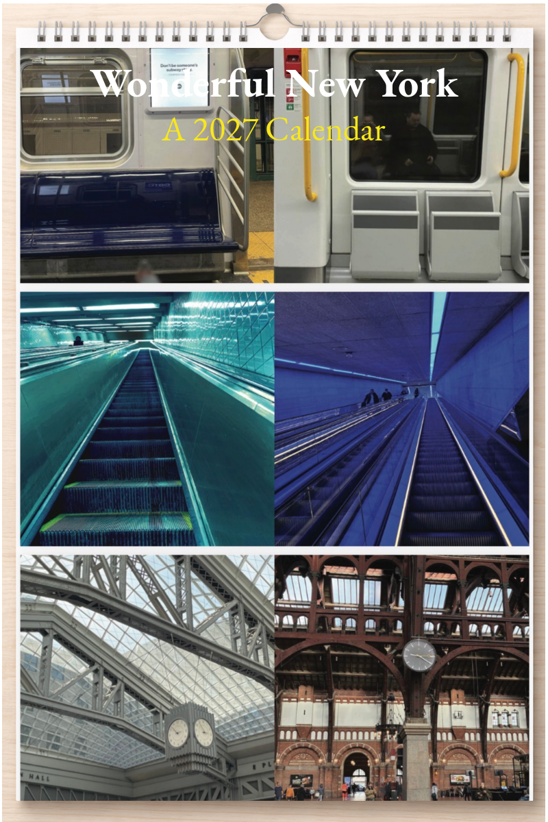 Wonderful New York: A 2027 Calendar