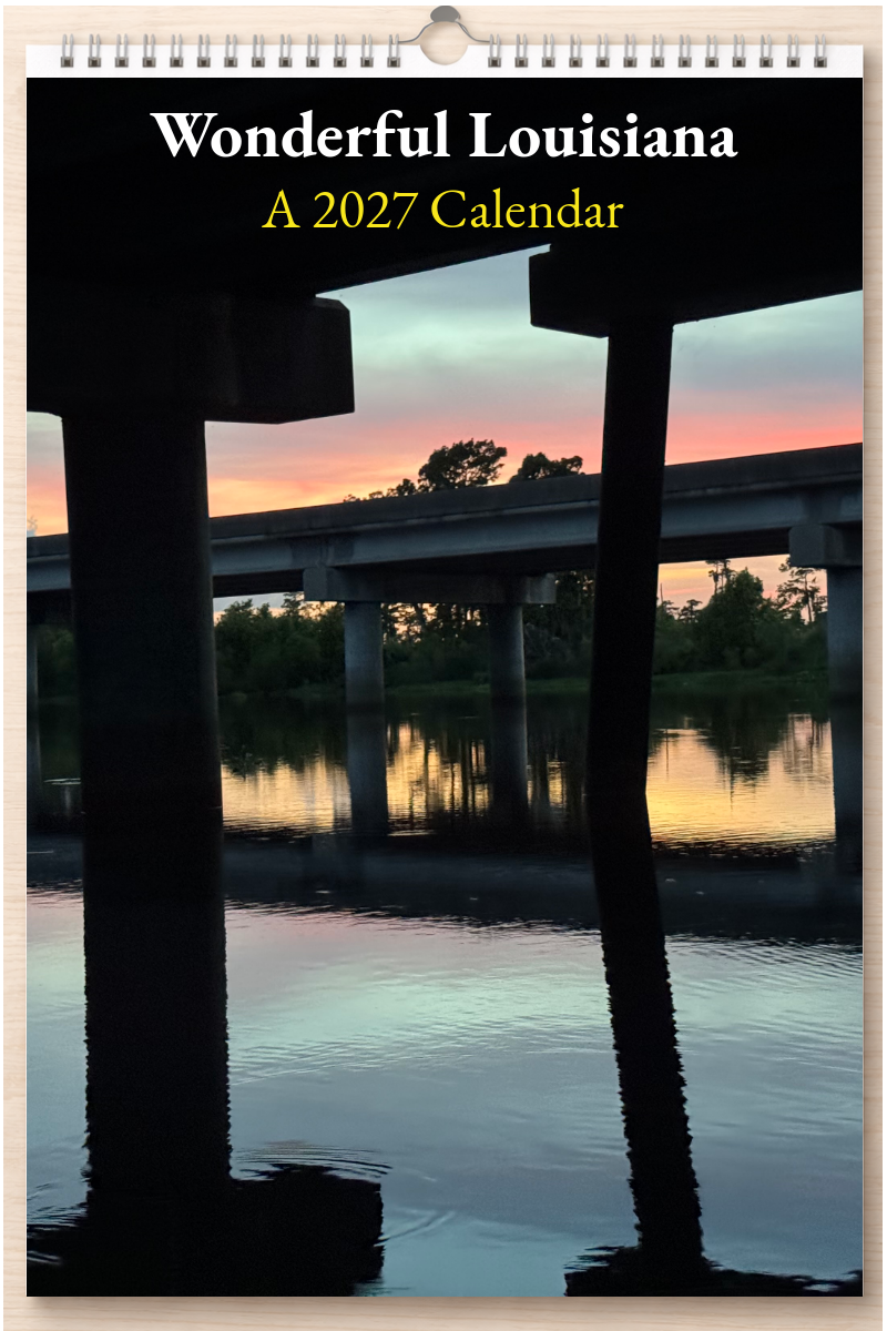 Wonderful Louisiana: A 2027 Calendar