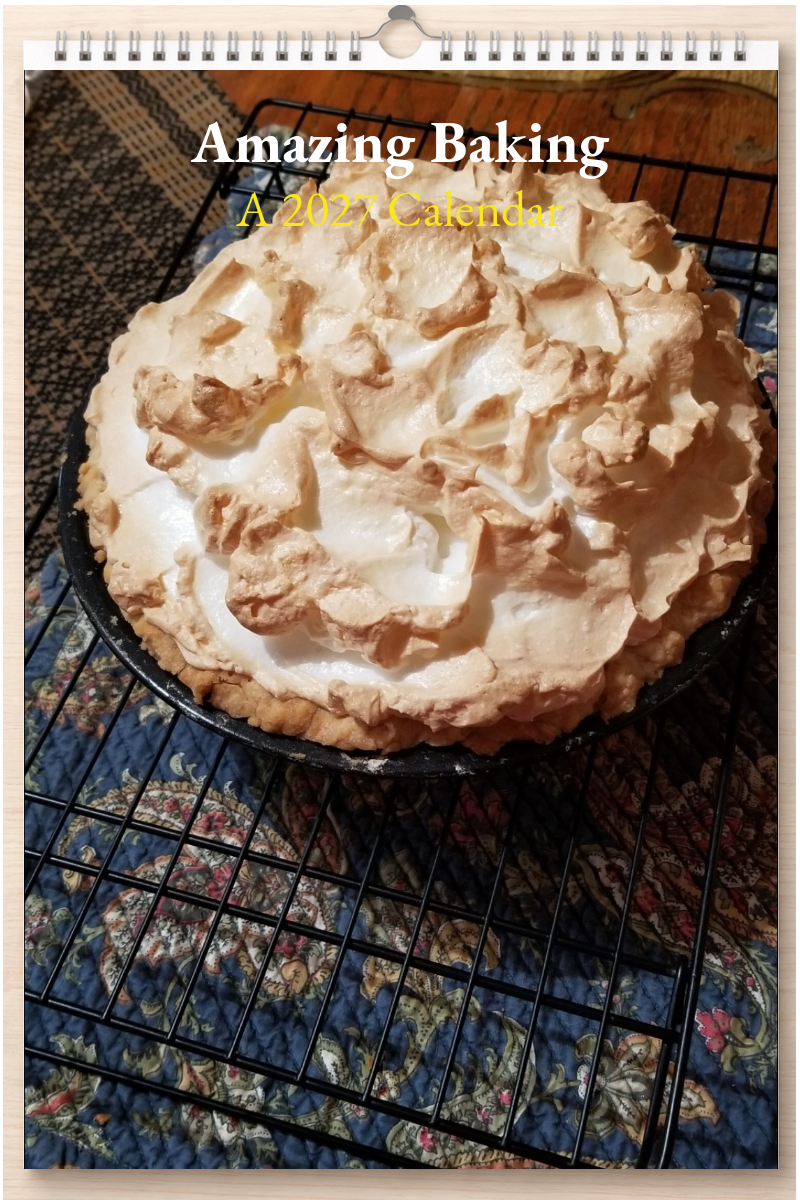 Amazing Baking: A 2027 Calendar