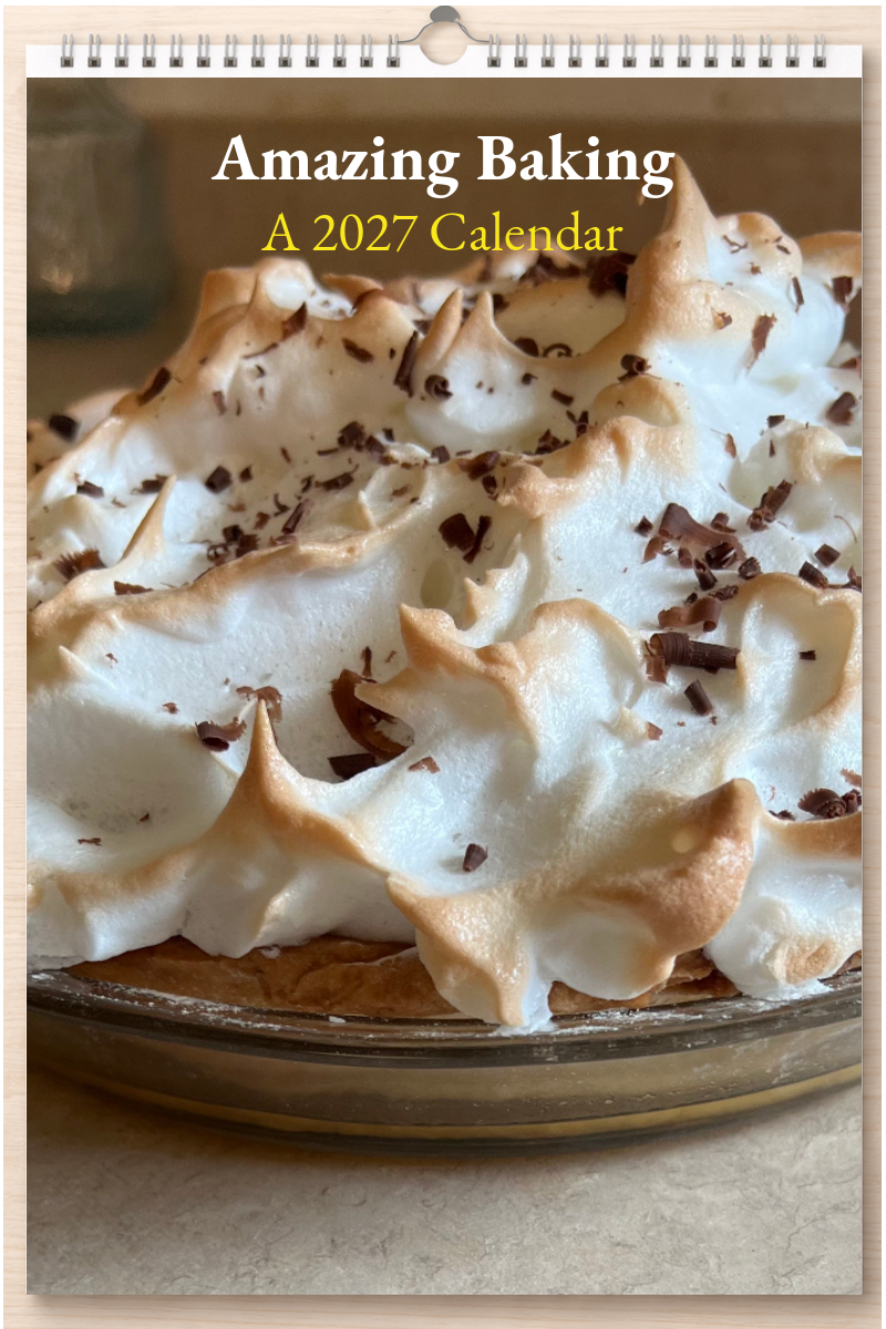 Amazing Baking: A 2027 Calendar