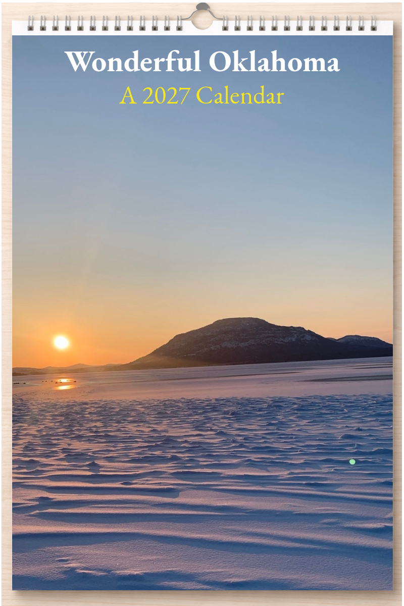 Wonderful Oklahoma: A 2027 Calendar