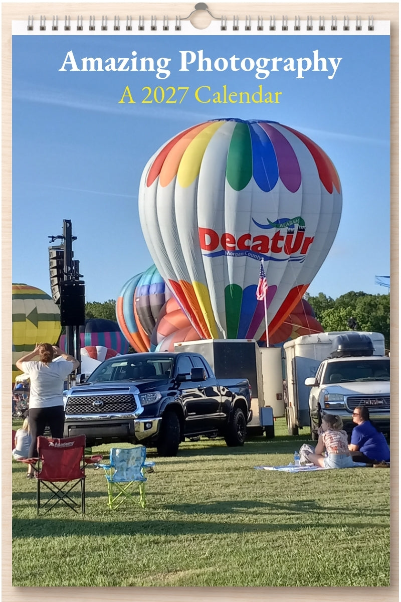 Amazing Photography: A 2027 Calendar