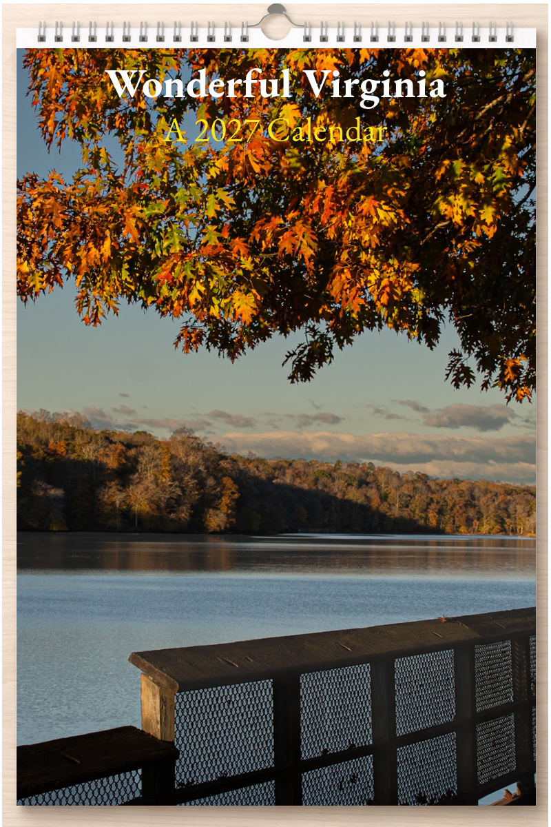 Wonderful Virginia: A 2027 Calendar