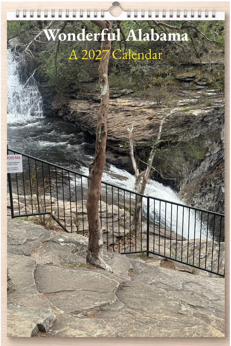 Wonderful Alabama: A 2027 Calendar
