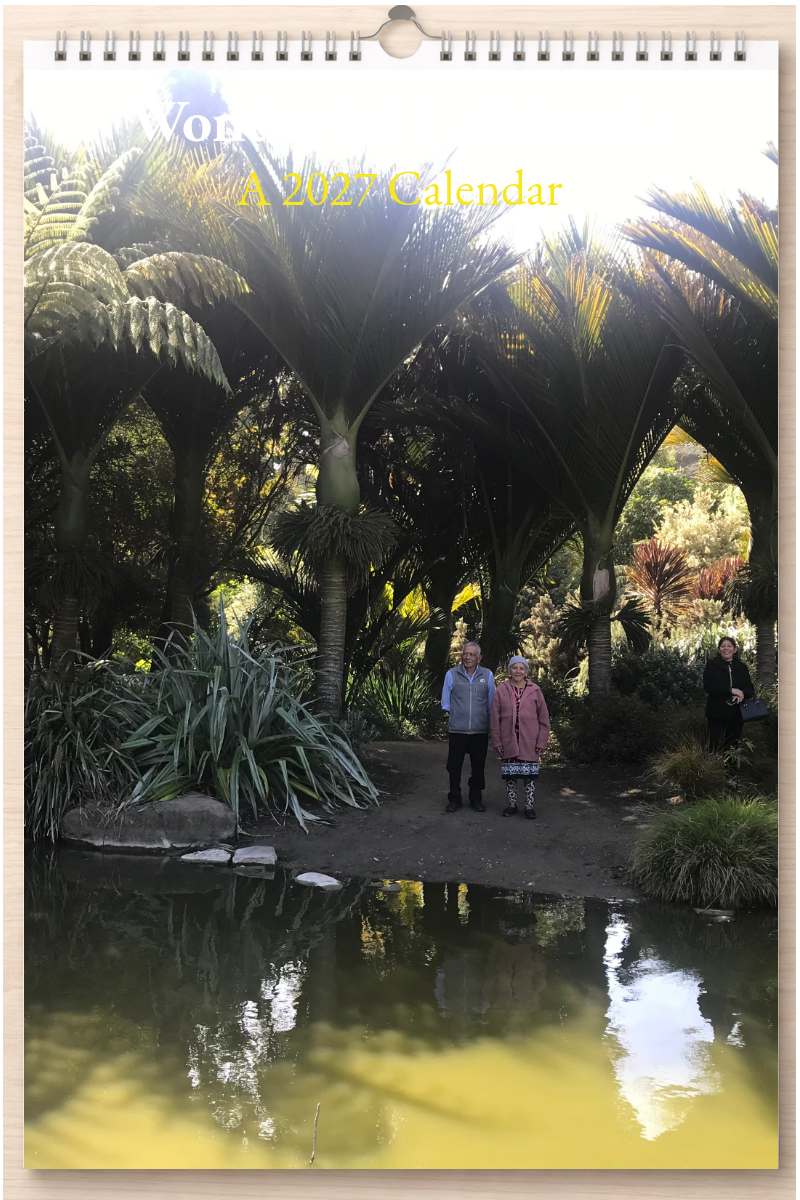 Wonderful California: A 2027 Calendar