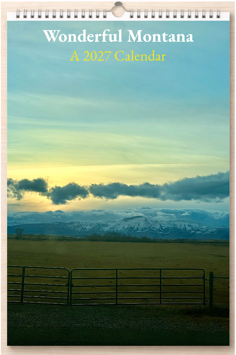 Wonderful Montana: A 2027 Calendar