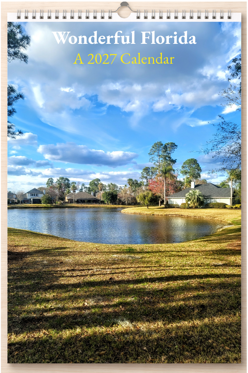Wonderful Florida: A 2027 Calendar