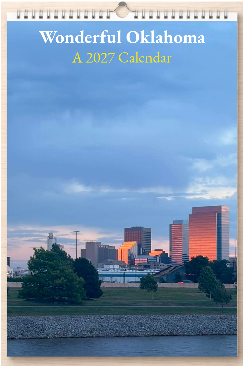 Wonderful Oklahoma: A 2027 Calendar