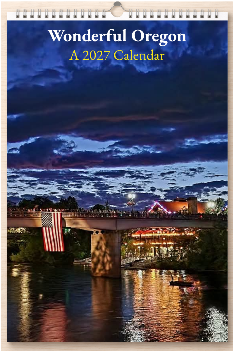 Wonderful Oregon: A 2027 Calendar