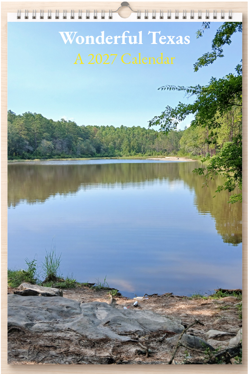 Wonderful Texas: A 2027 Calendar