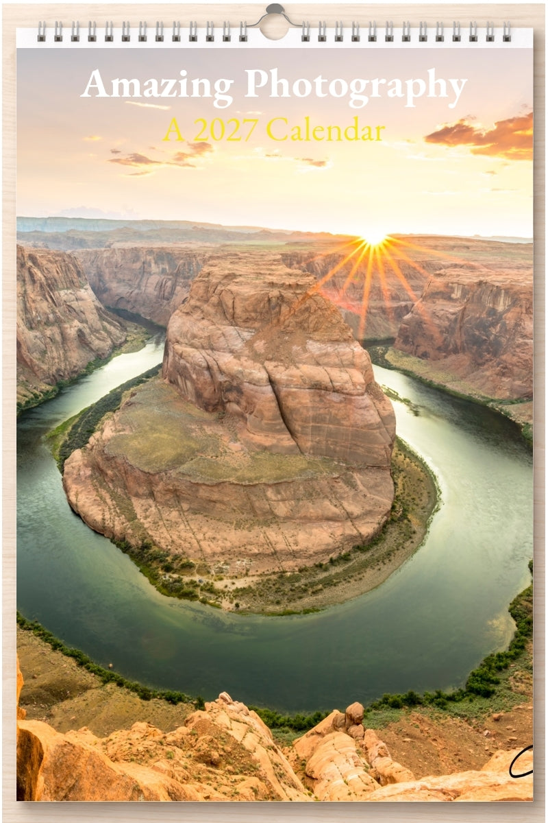 Amazing Photography: A 2027 Calendar