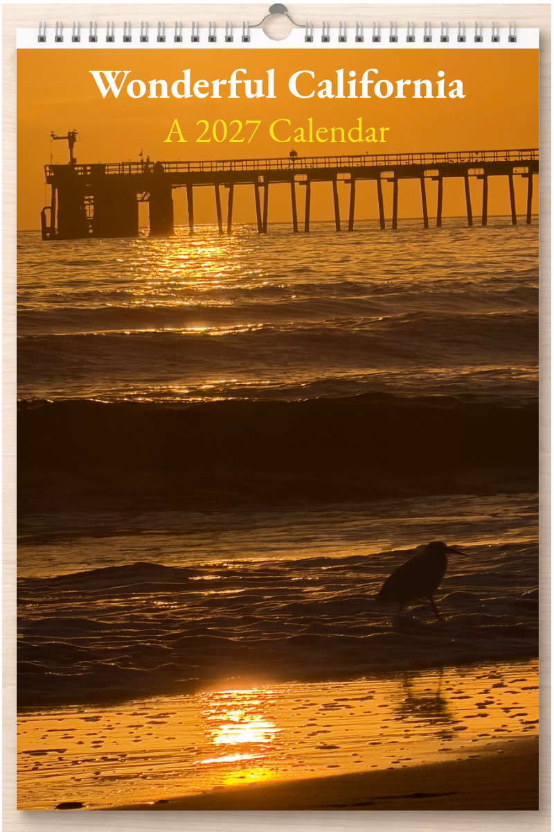 Wonderful California: A 2027 Calendar
