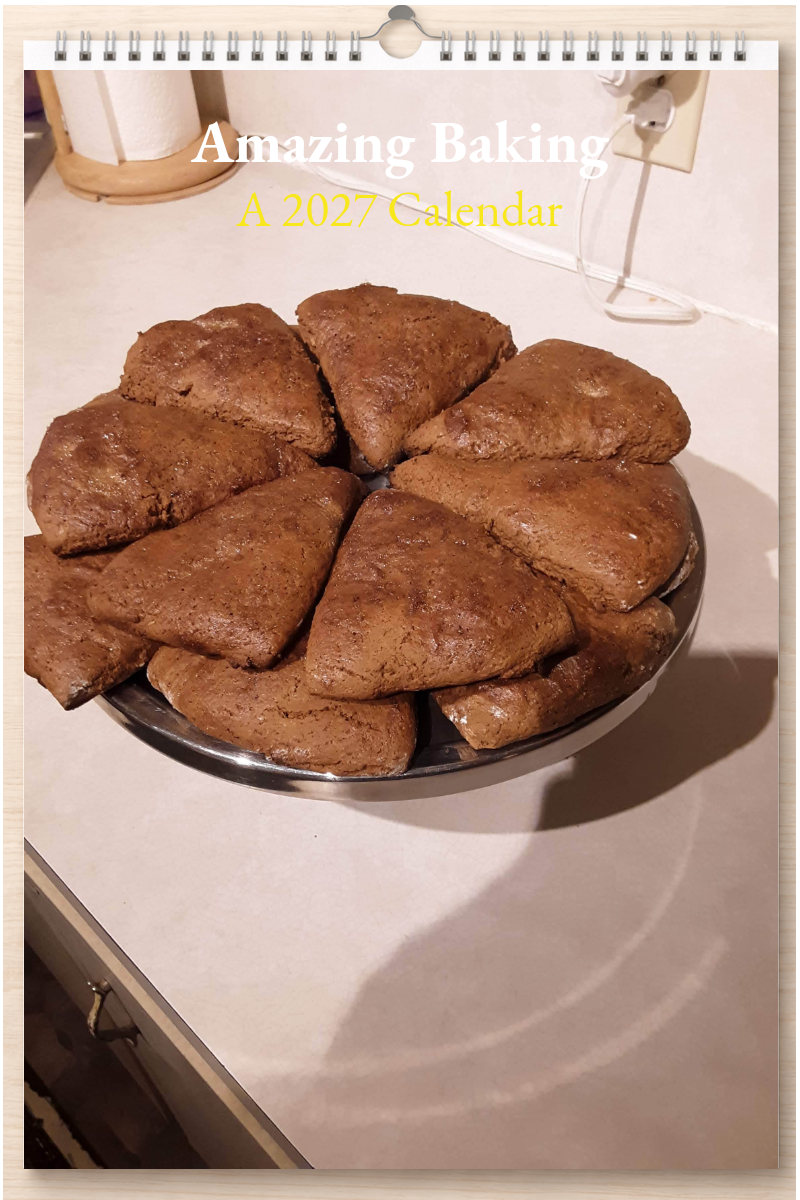 Amazing Baking: A 2027 Calendar