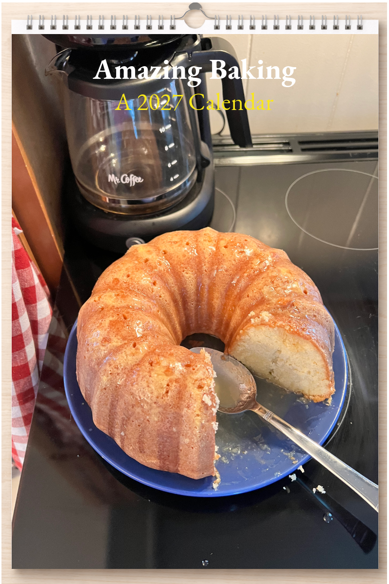 Amazing Baking: A 2027 Calendar