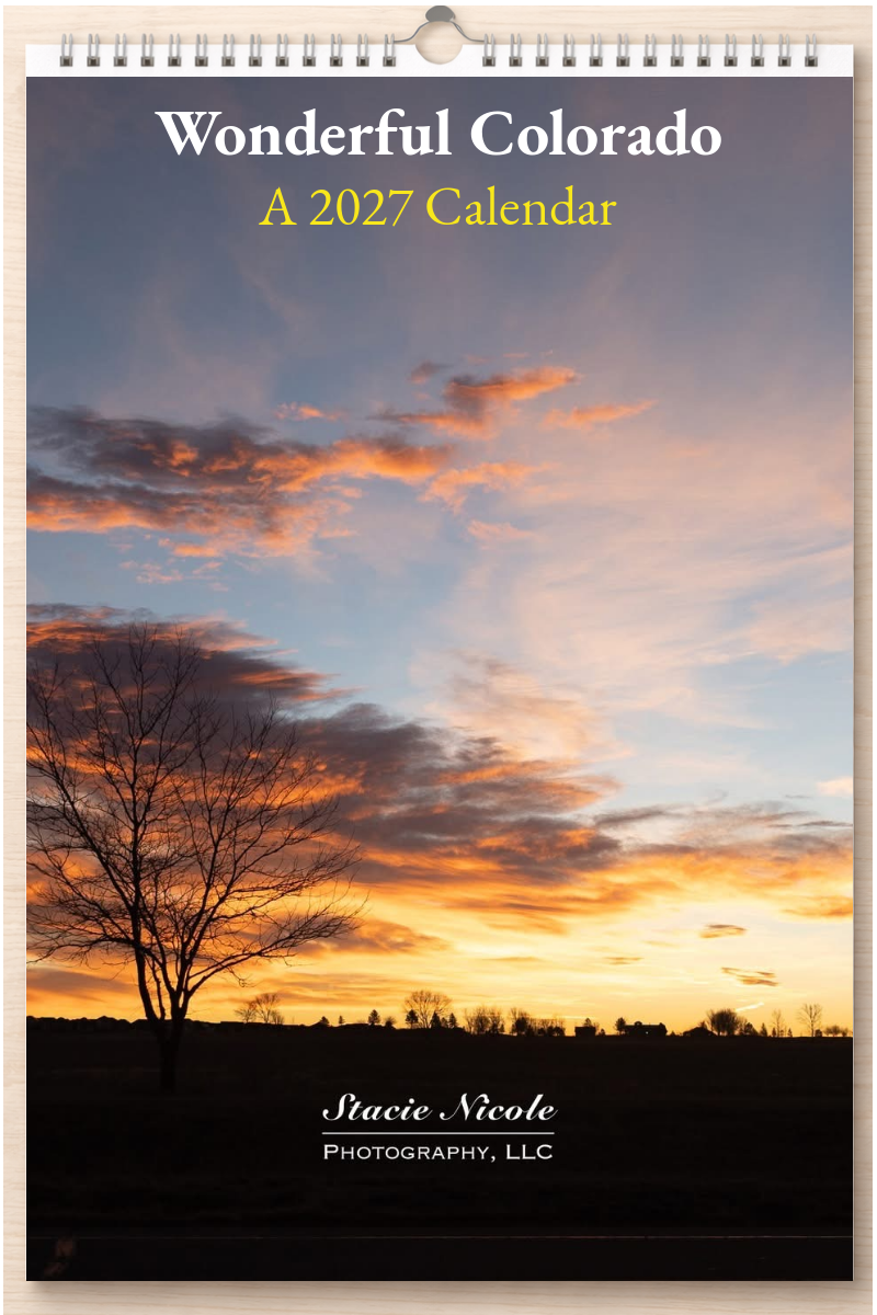 Wonderful Colorado: A 2027 Calendar