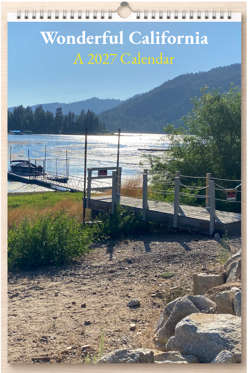 Wonderful California: A 2027 Calendar