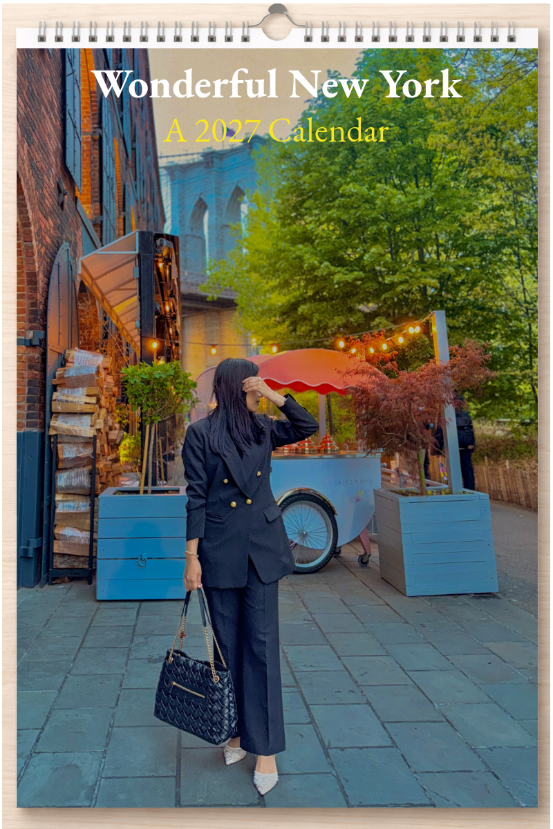 Wonderful New York: A 2027 Calendar