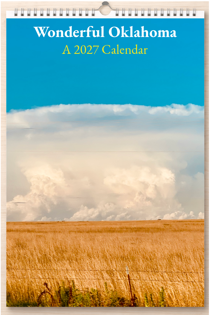 Wonderful Oklahoma: A 2027 Calendar