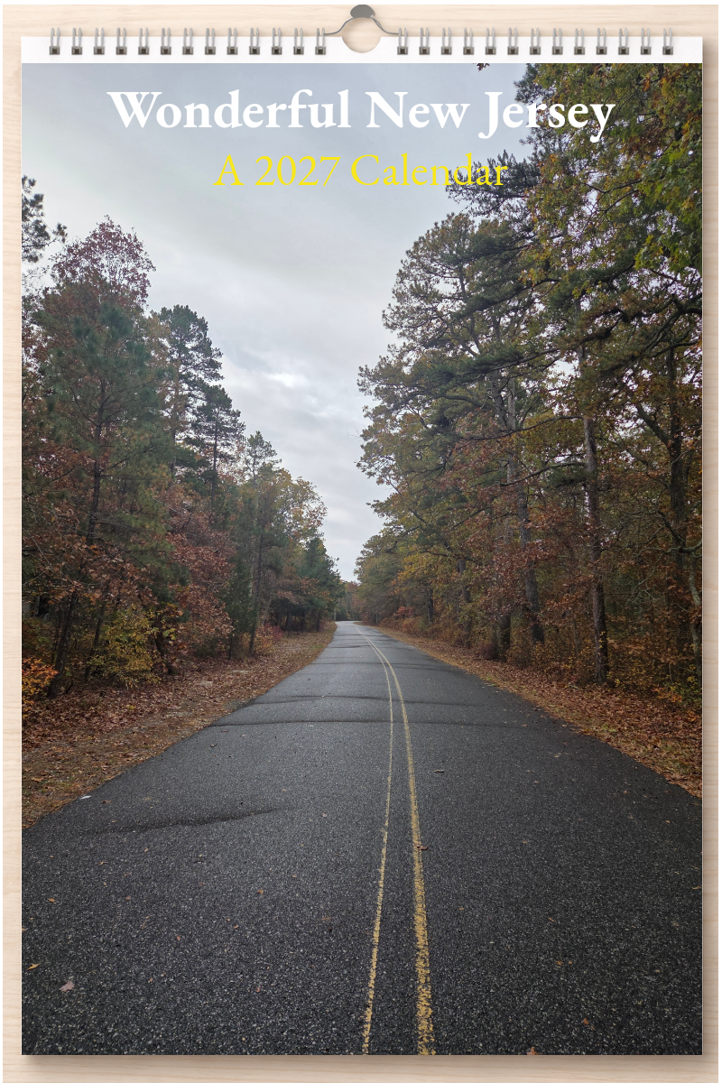 Wonderful New Jersey: A 2027 Calendar