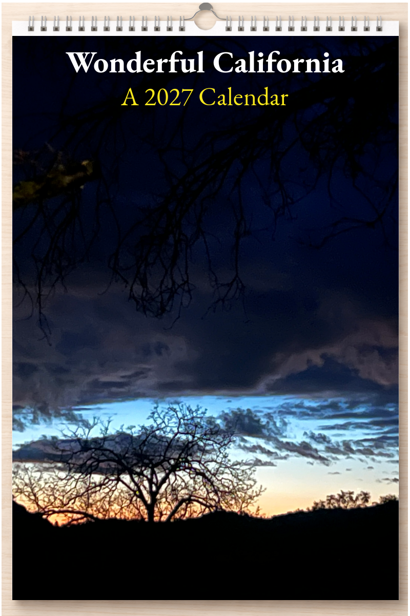 Wonderful California: A 2027 Calendar