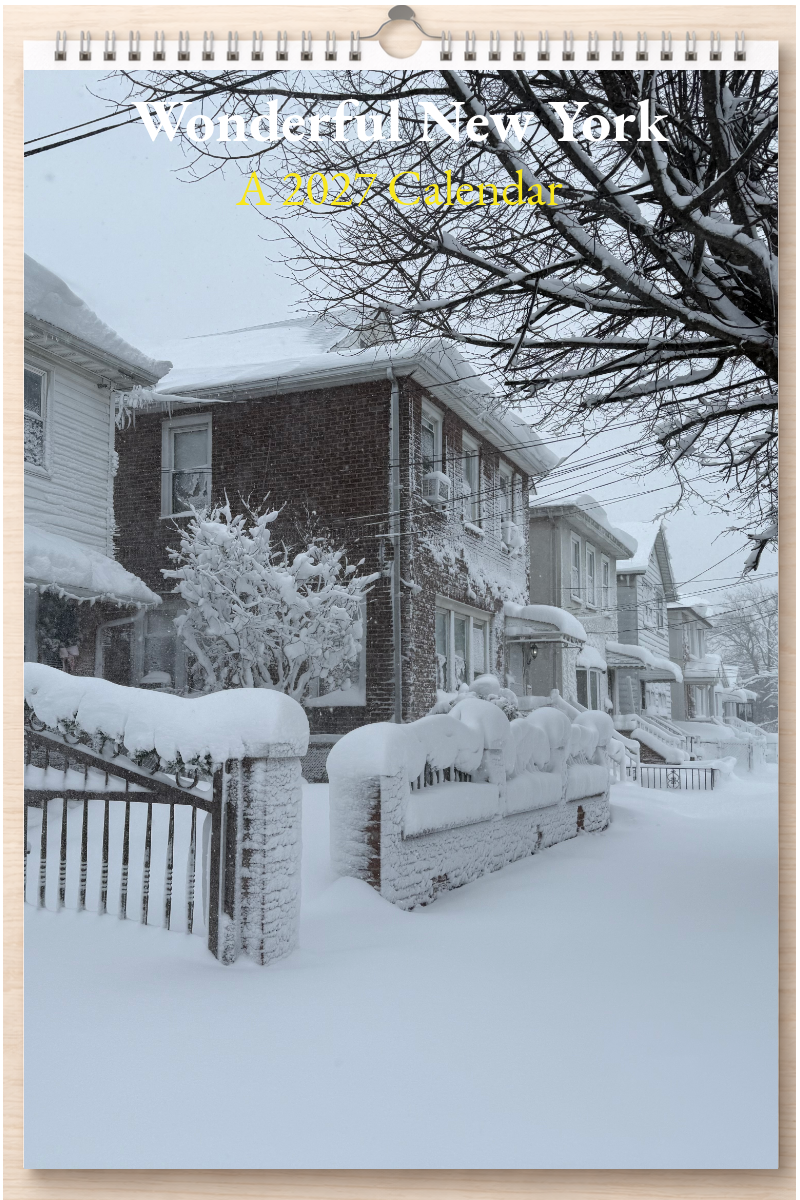 Wonderful New York: A 2027 Calendar