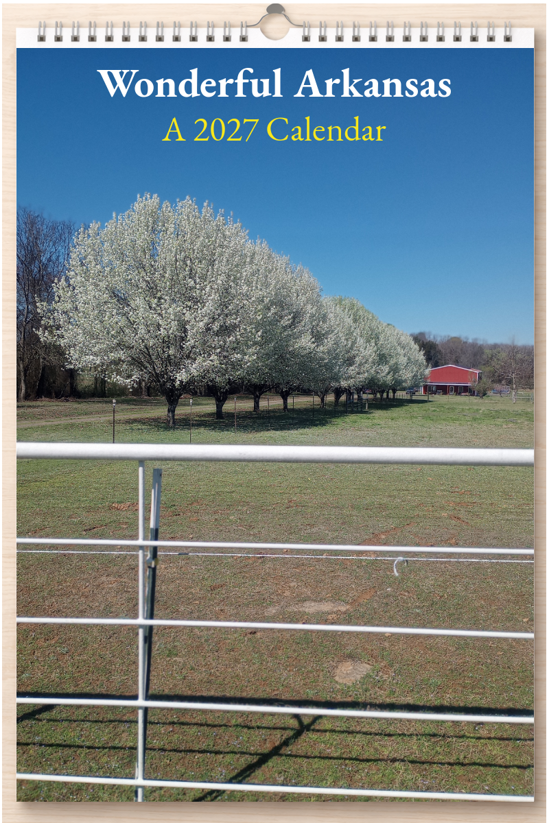 Wonderful Arkansas: A 2027 Calendar