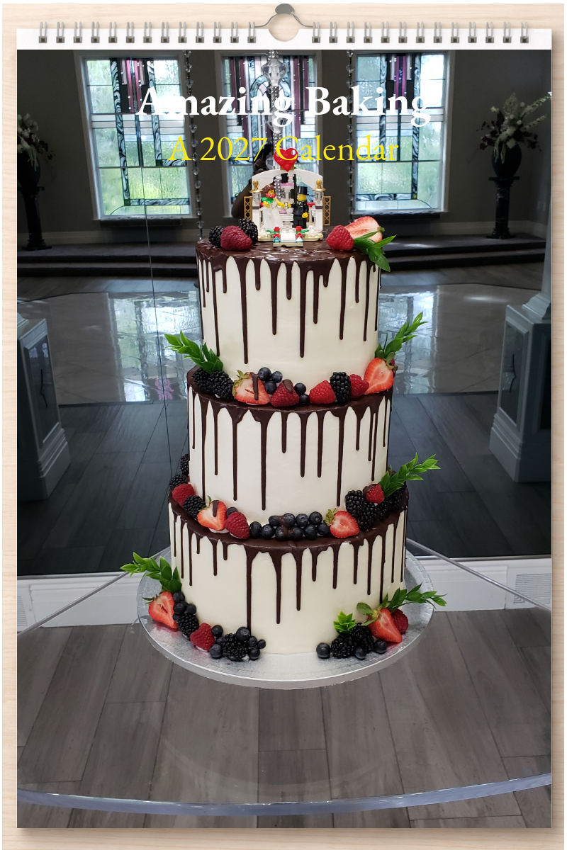 Amazing Baking: A 2027 Calendar