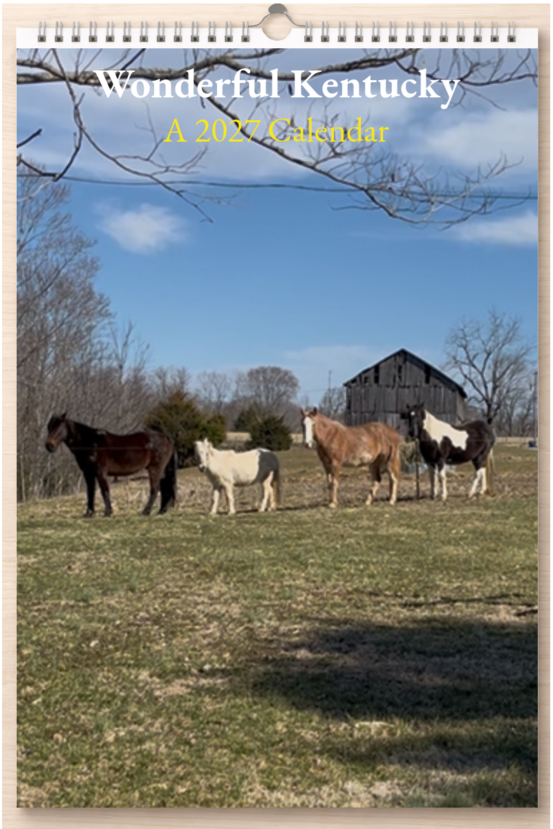 Wonderful Kentucky: A 2027 Calendar