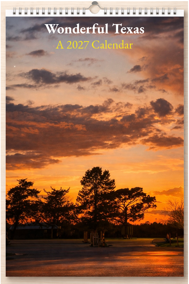 Wonderful Texas: A 2027 Calendar