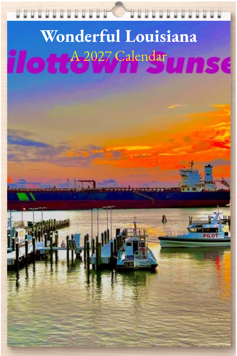 Wonderful Louisiana: A 2027 Calendar