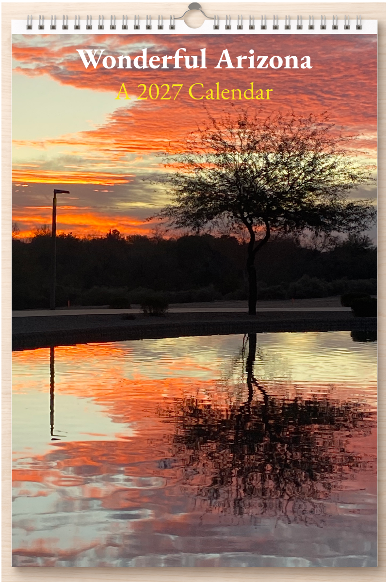 Wonderful Arizona: A 2027 Calendar