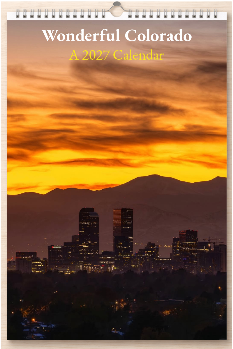 Wonderful Colorado: A 2027 Calendar