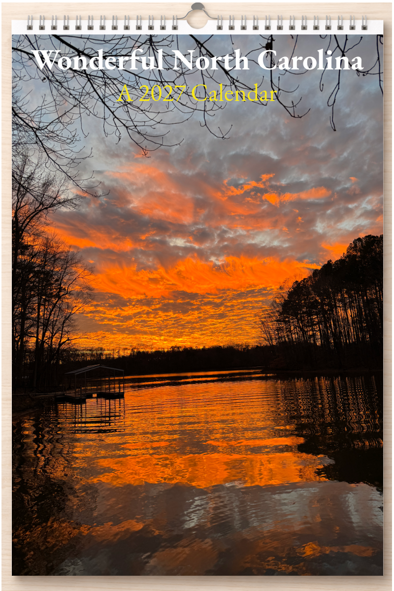 Wonderful North Carolina: A 2027 Calendar