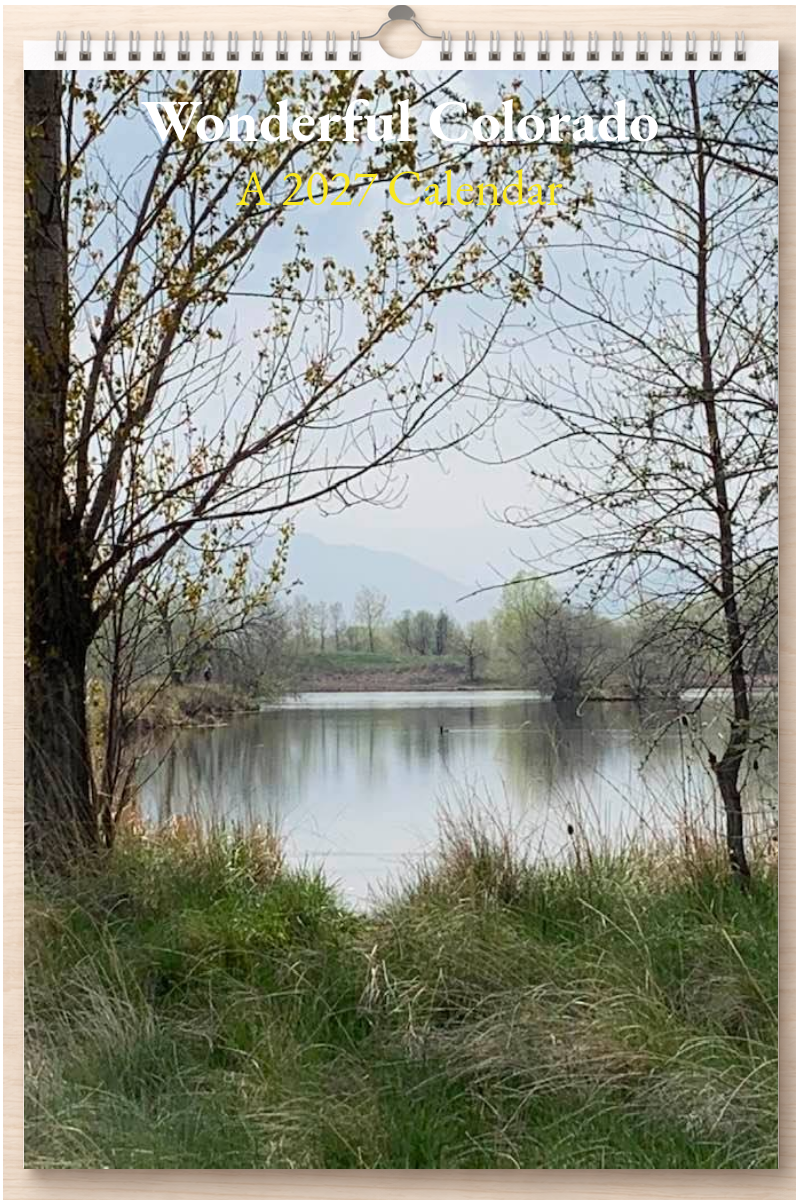 Wonderful Colorado: A 2027 Calendar