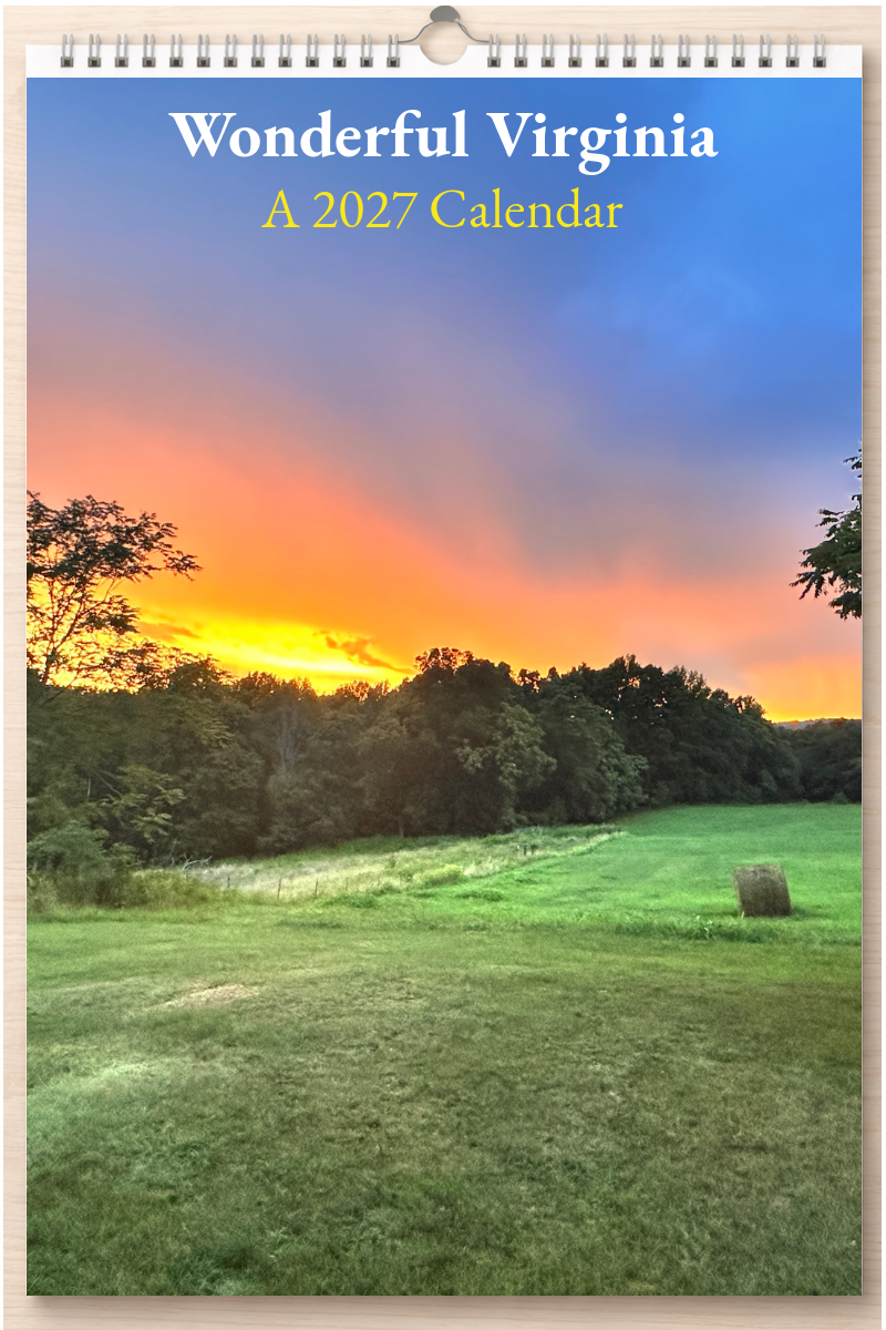 Wonderful Virginia: A 2027 Calendar