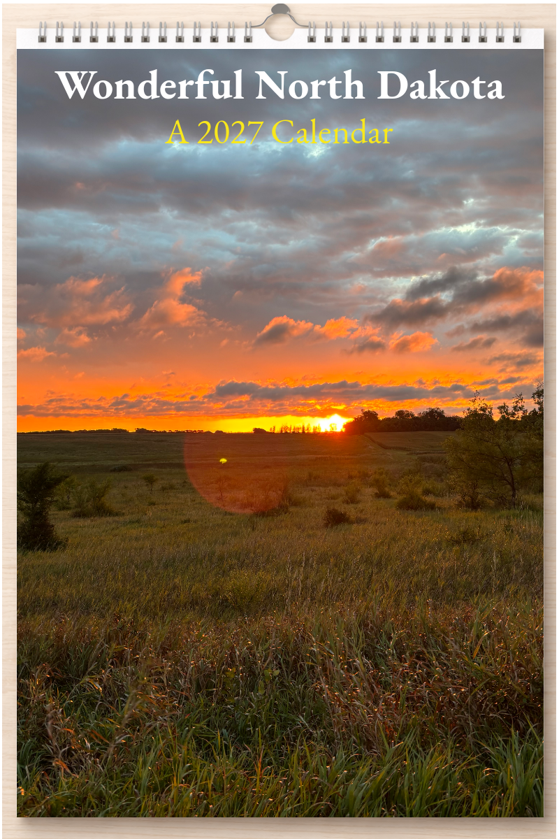 Wonderful North Dakota: A 2027 Calendar
