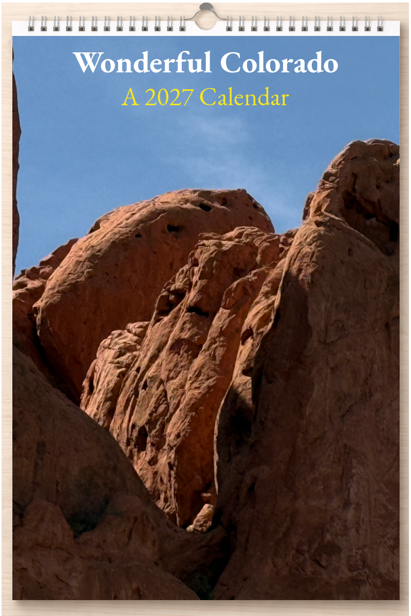 Wonderful Colorado: A 2027 Calendar