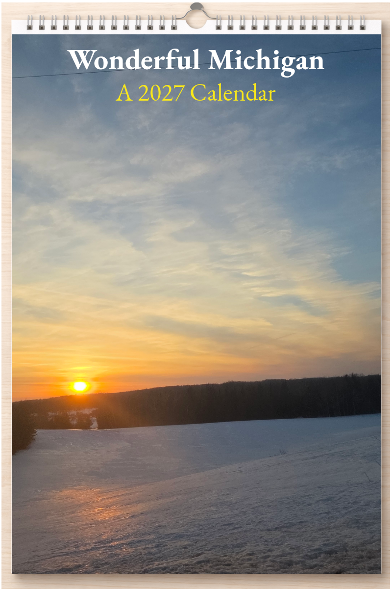 Wonderful Michigan: A 2027 Calendar