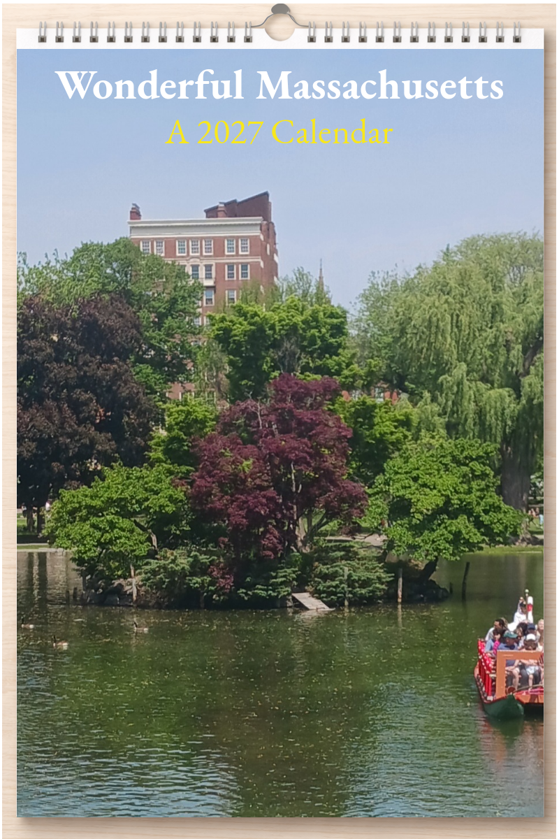 Wonderful Massachusetts: A 2027 Calendar