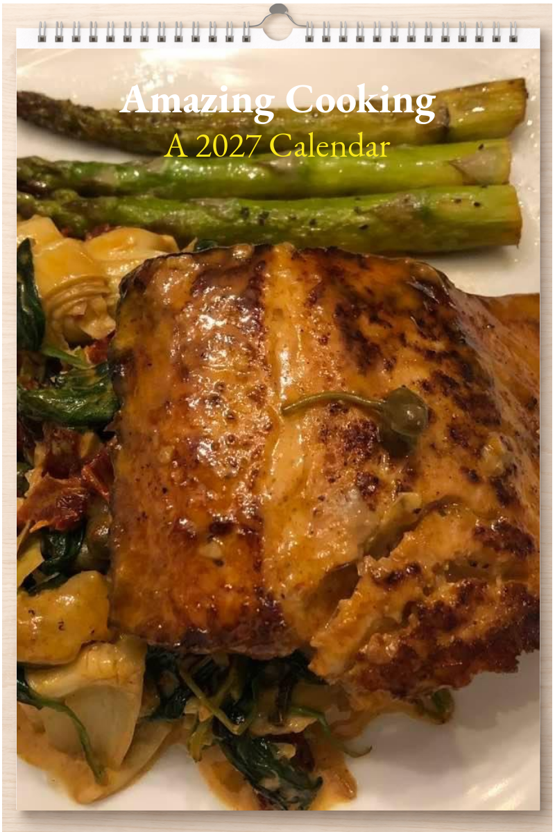Amazing Cooking: A 2027 Calendar