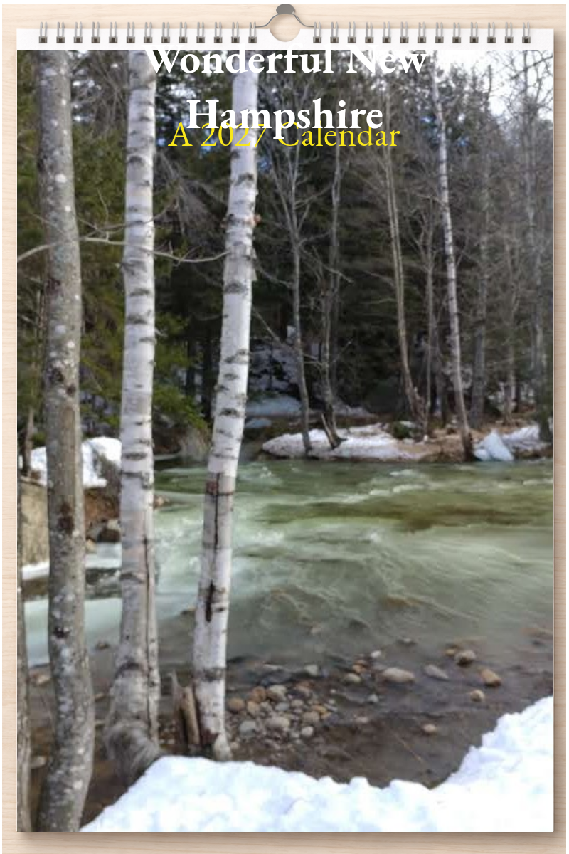 Wonderful New Hampshire: A 2027 Calendar