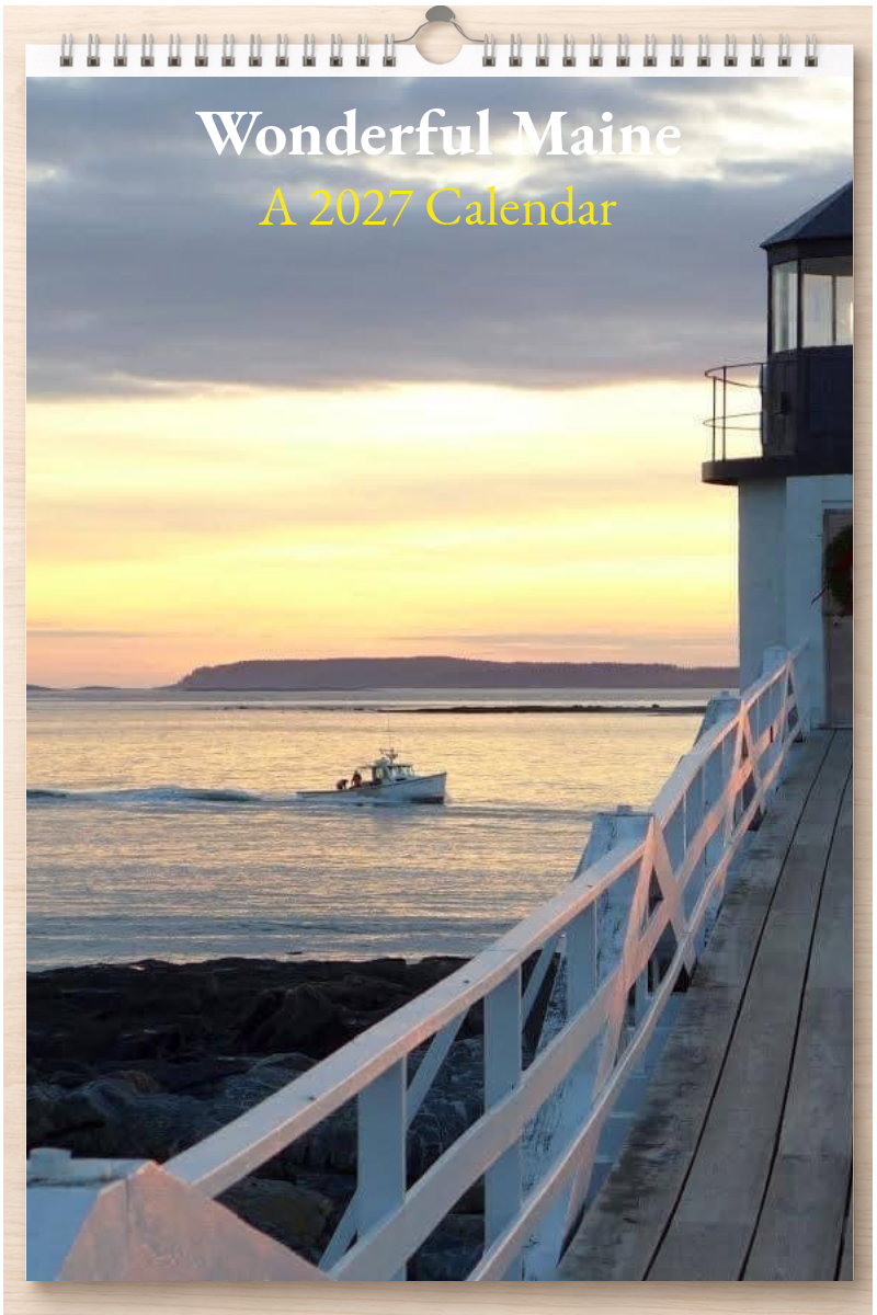 Wonderful Maine: A 2027 Calendar