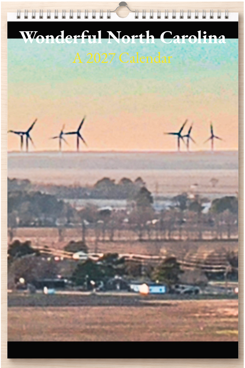Wonderful North Carolina: A 2027 Calendar