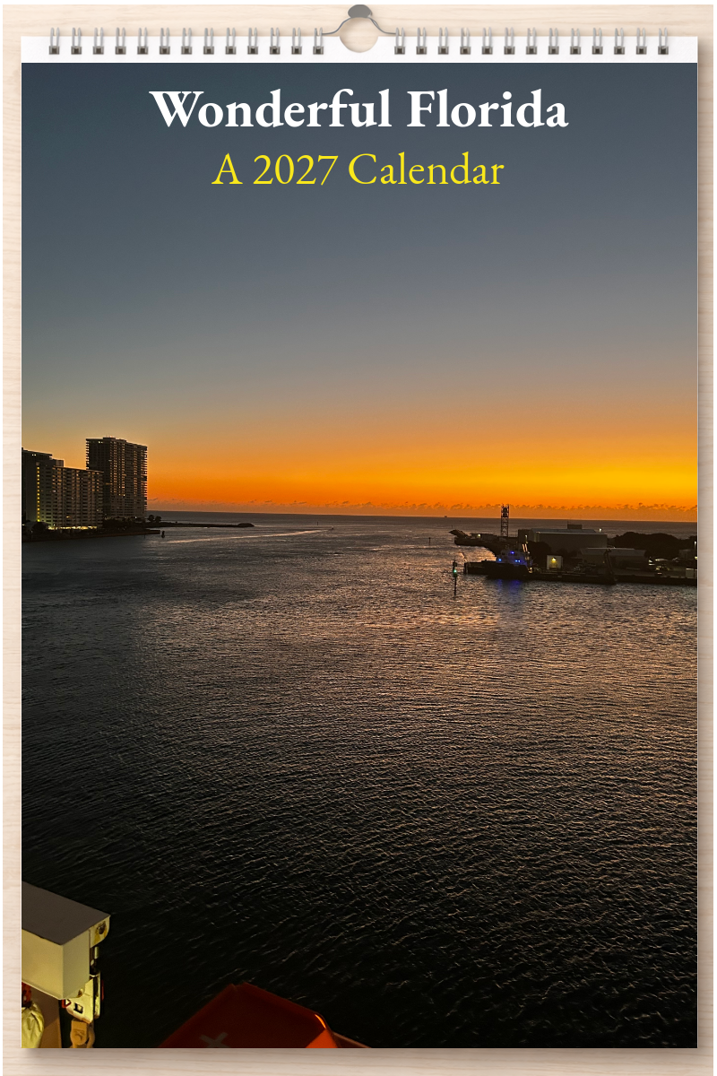 Wonderful Florida: A 2027 Calendar