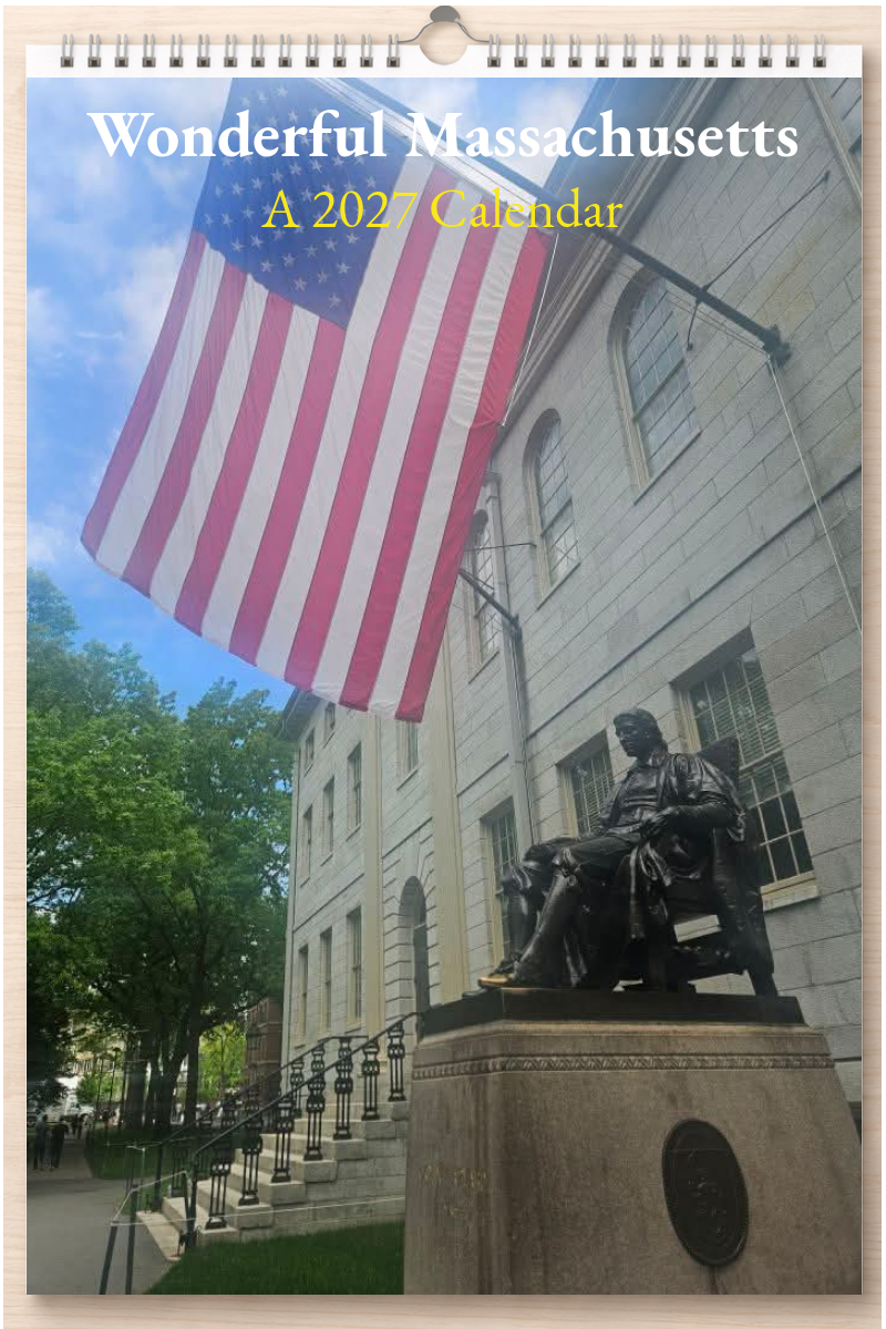 Wonderful Massachusetts: A 2027 Calendar