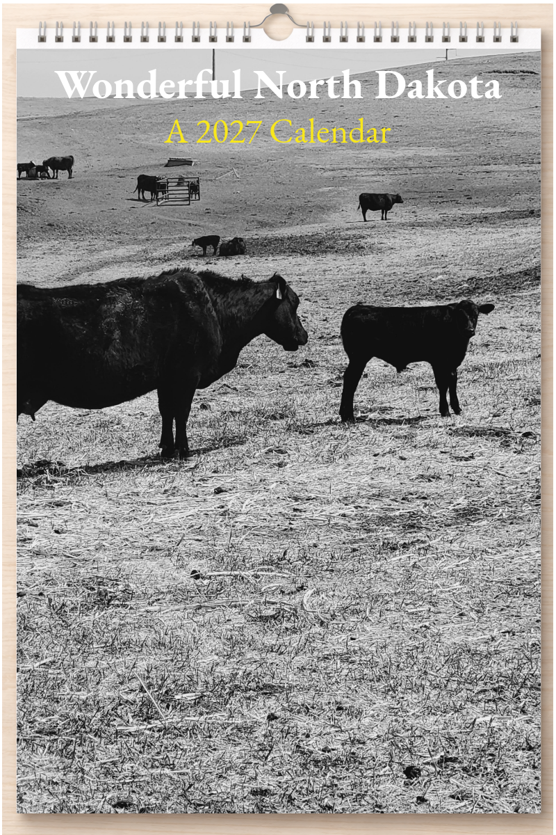 Wonderful North Dakota: A 2027 Calendar
