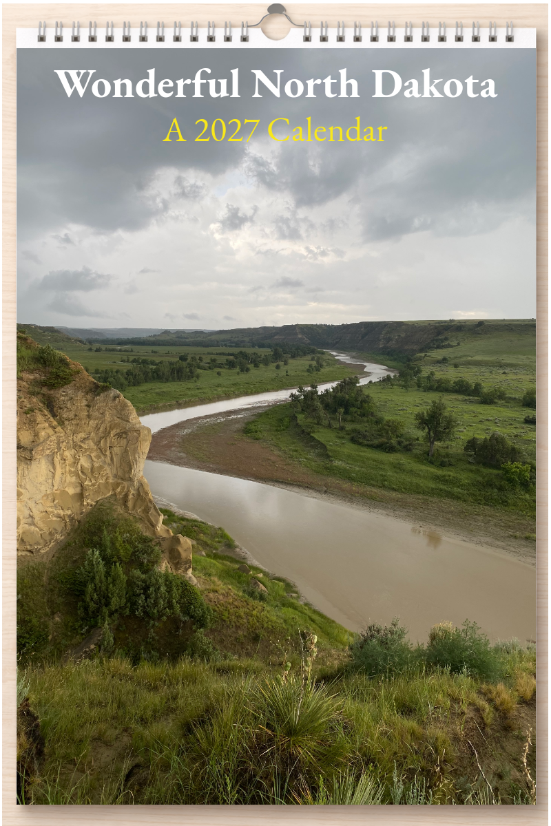 Wonderful North Dakota: A 2027 Calendar