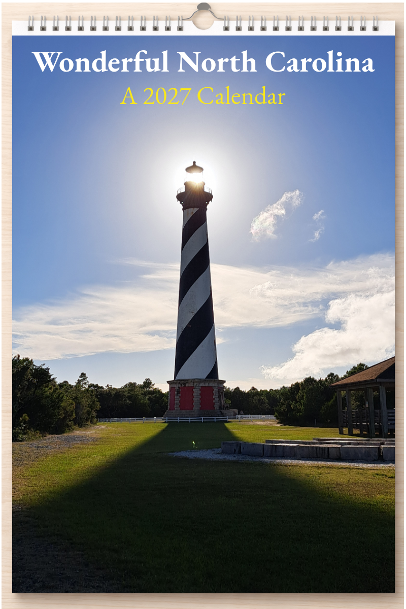 Wonderful North Carolina: A 2027 Calendar