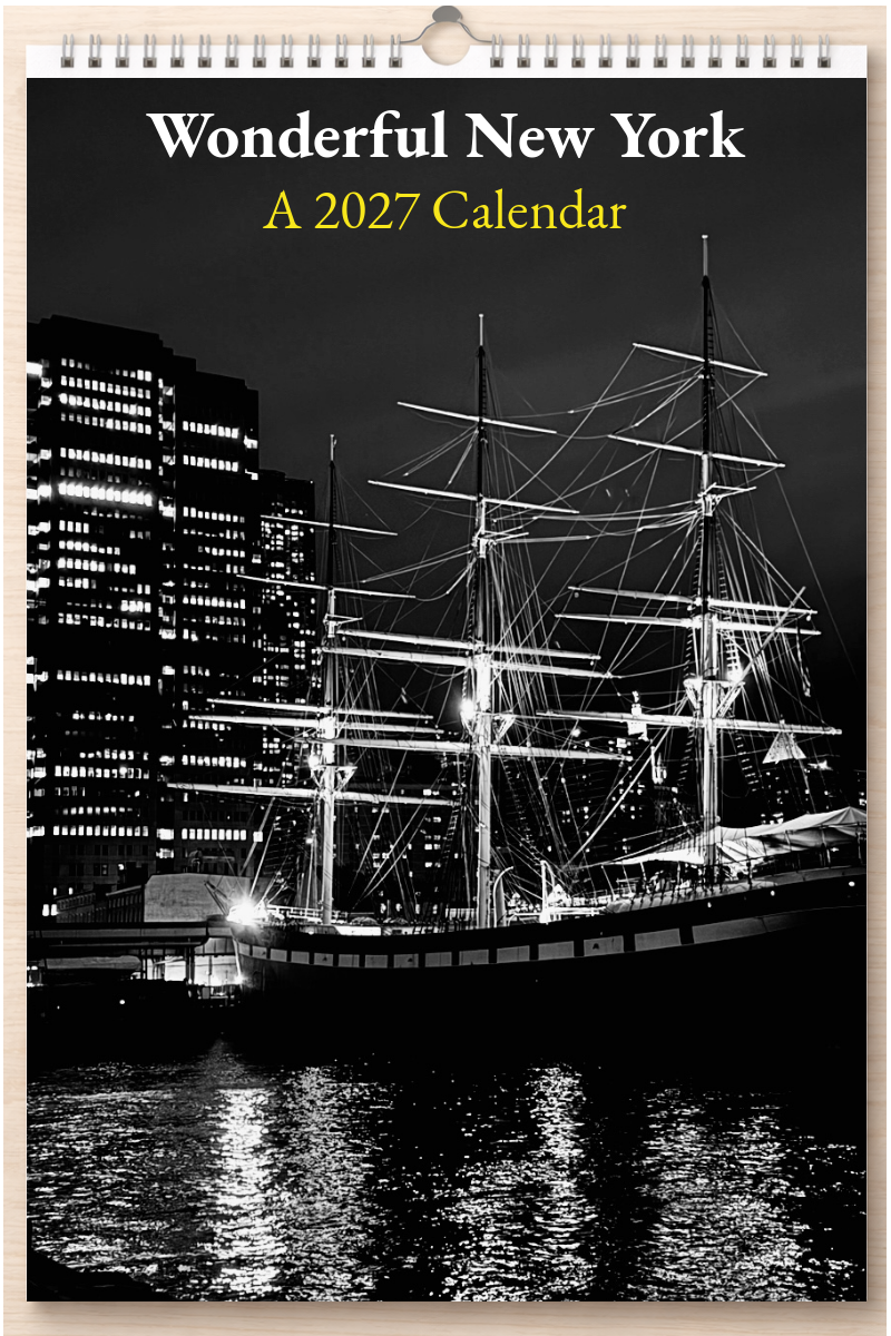 Wonderful New York: A 2027 Calendar